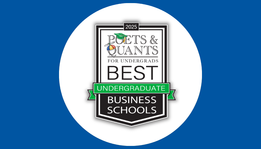 Poets&Quants Badge for Best Undergraduate Business School