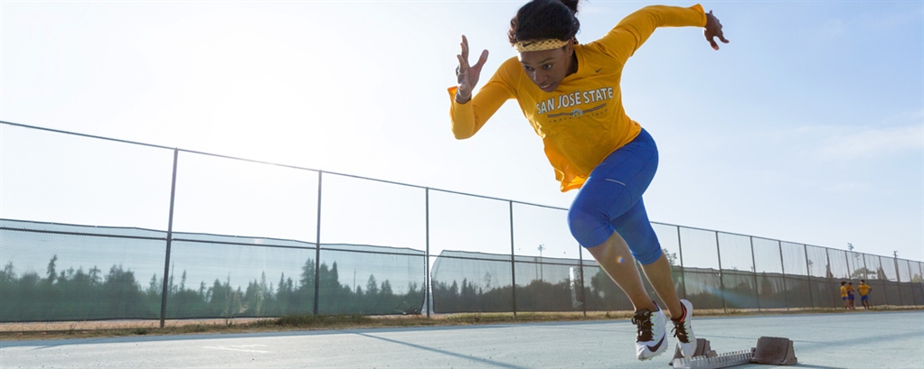 Female student athlete