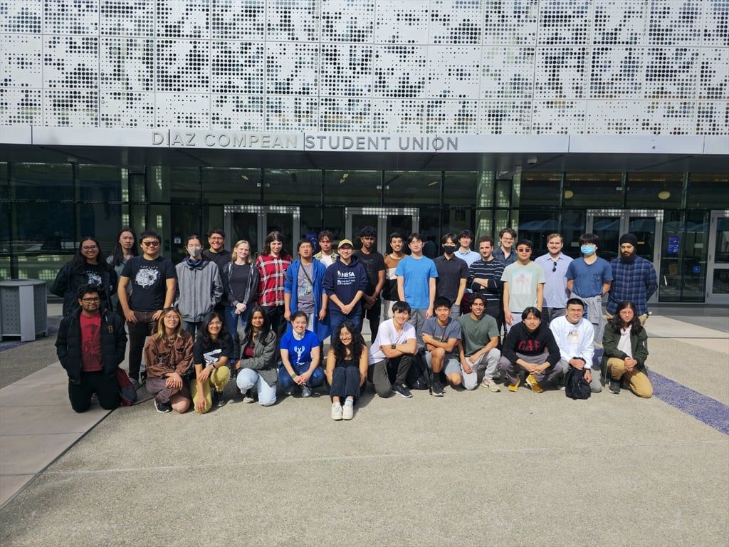 group photo of robotics club in color
