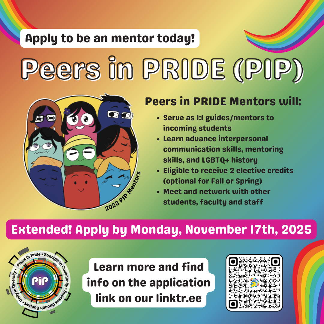 Flyer for 2026 PIP Mentor Recruitment