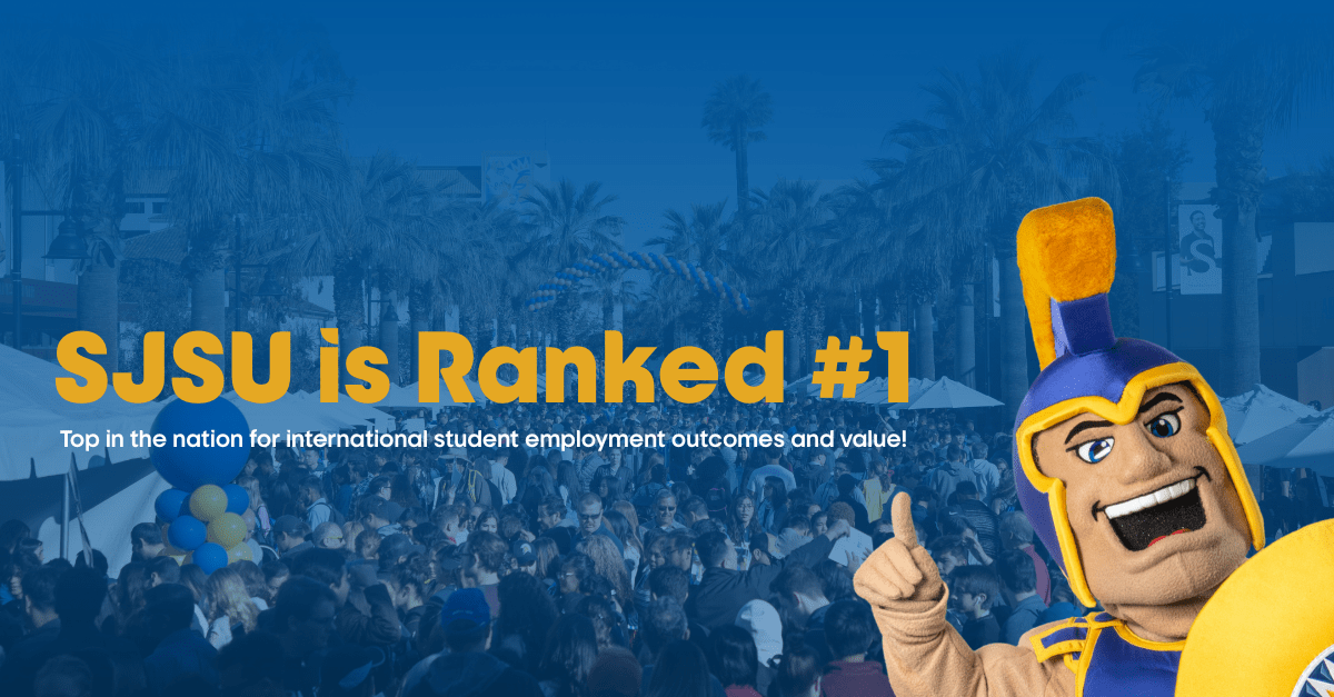 SJSU's #1 ranking.